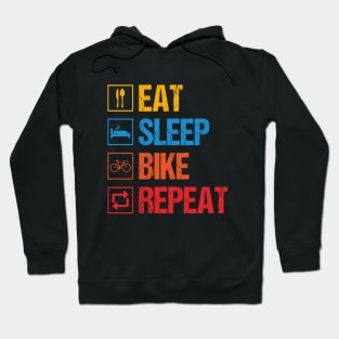 Eat Sleep Bike Repeat Hoodie